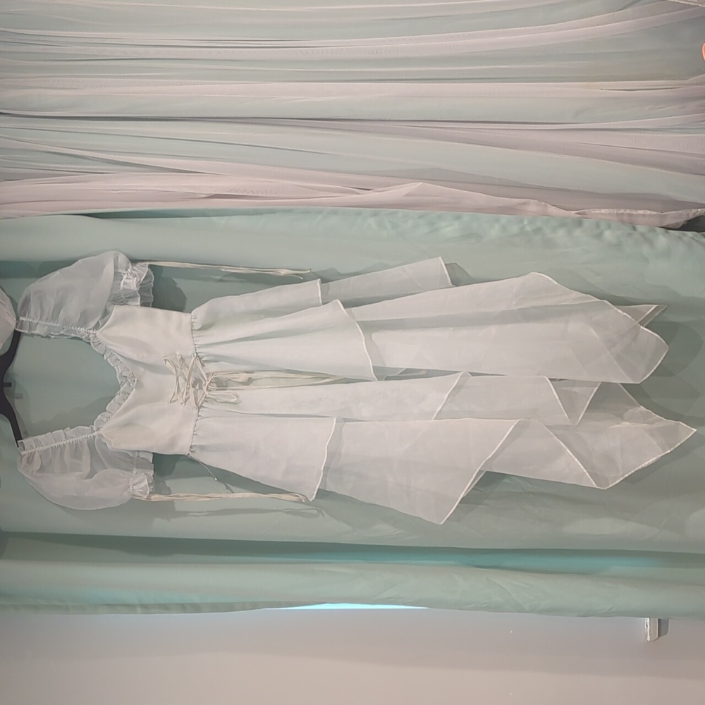 SOLD-Selkie Teardrop Faerie Gown - Picture 2 of 13